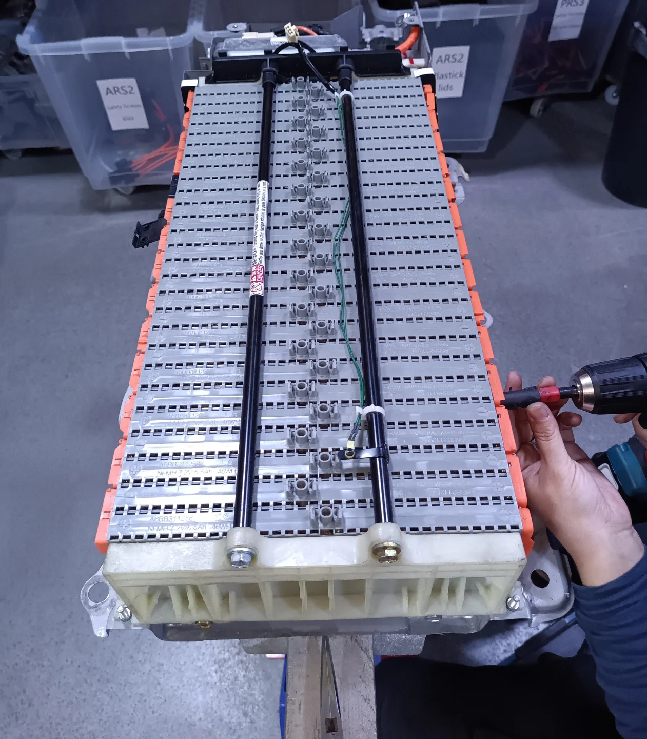 New cylindrical hybrid battery pack — JustHyb premium new grade